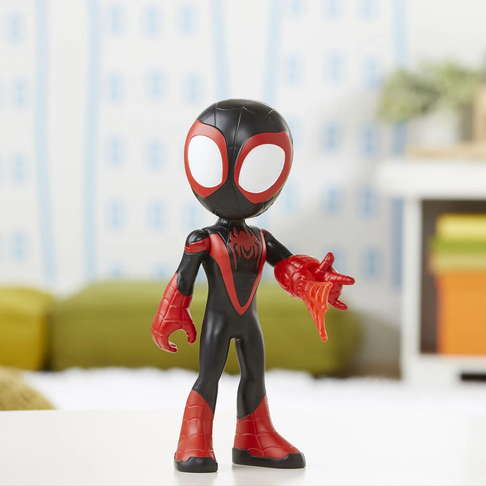 Marvel Spidey and His Amazing Friends Supersized Miles Morales: Spider-Man Action Figure