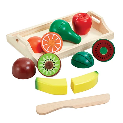 Woodlets Slicing Food Playset - Fruit - Notre exclusivité