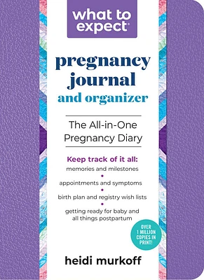 What To Expect Pregnancy Journal And Organizer - Édition anglaise