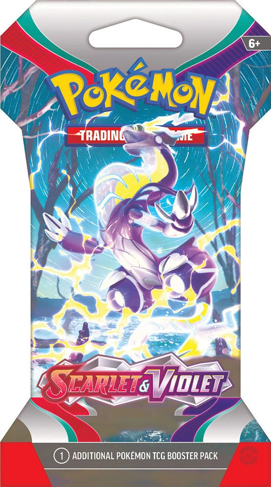 Pokemon Scarlet and Violet Sleeved Booster - English Edition