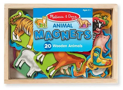 Melissa & Doug Aimants en bois-des animaux
