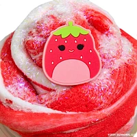 Original Squishmallows substance gluante nuage premium Scarlet la fraise, parfum fraise