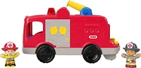 Fisher-Price - Little People - Camion des pompiers serviables - Édition bilingue