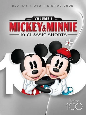 Mickey & Minnie 10 Classic Shorts - Volume 1 [Blu-ray+DVD+Digital]