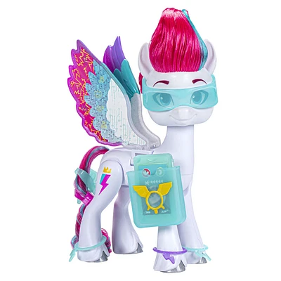 My Little Pony Zipp Storm Ailes magiques, pégase My Little Pony de 14 cm avec accessoires