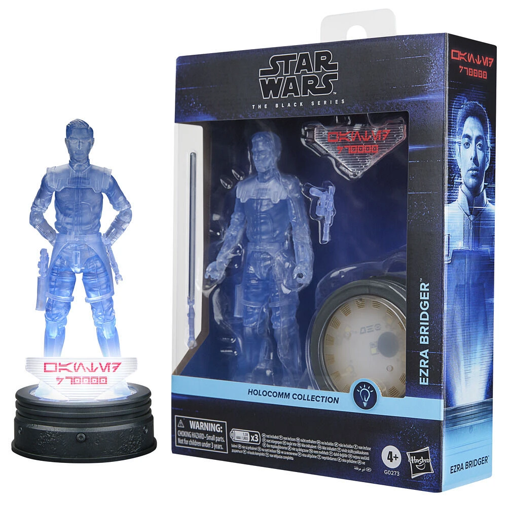 Star Wars The Black Serie Holocomm Collection, Ezra Bridger, figurine de collection de 15 cm