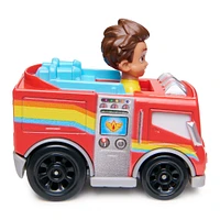 Disney Junior Firebuds, Camion de pompier en métal moulé Bo et Flash