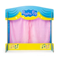 Théâtre Maison De Jeu Peppa Pig Avec 2 Marionnettes
