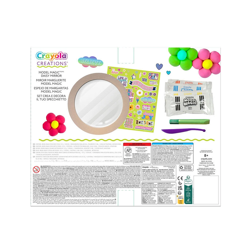 Crayola Creations Model Magic Daisy Mirror