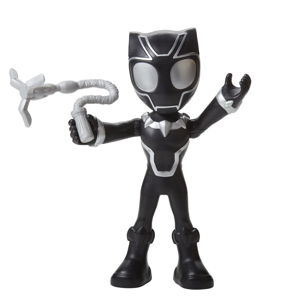 Marvel Spidey and His Amazing Friends Supersized Black Panther 9-inch Action Figure, Preschool Toys, Super Hero Toys for 3 Year Old Boys and Girls and Up