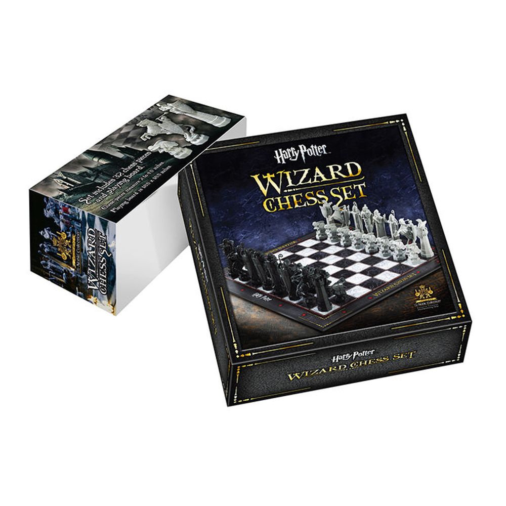 The Noble Collection Harry Potter Wizard Chess Set - 32 Detailed