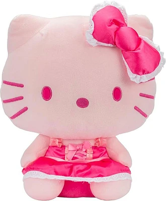 Hello Kitty & Friends 12" Plush: Pink Monochrome - Hello Kitty