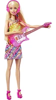 Barbie: Poupée Barbie Big City, Big Dreams " Malibu " (29 cm, Blonde) avec Musique, Lumière, Microphone et Accessoires - Édition bilingue