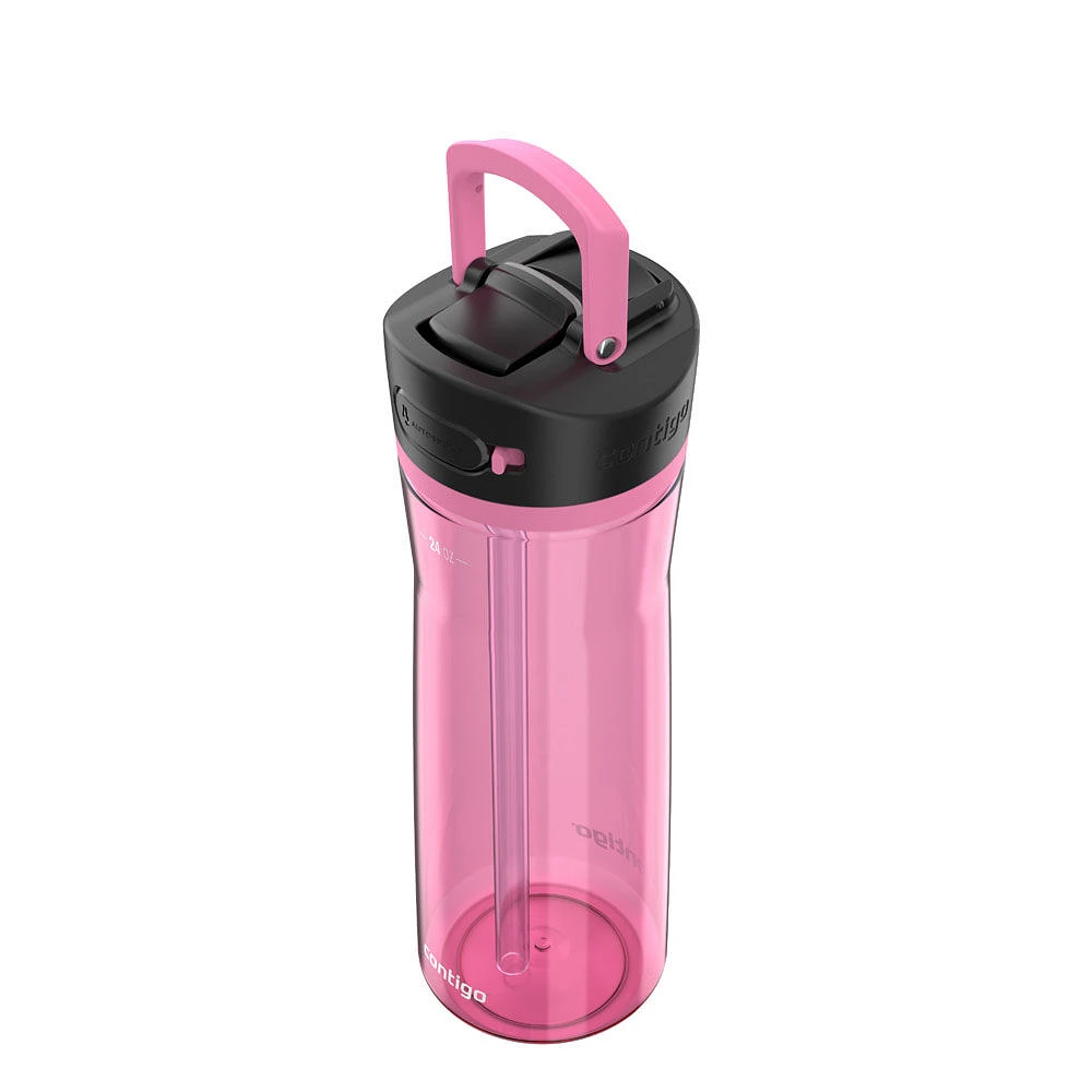 Contigo Ashland 2.0 Water Bottle with AUTOSPOUT Lid, Azalea, 24 oz (709 mL)