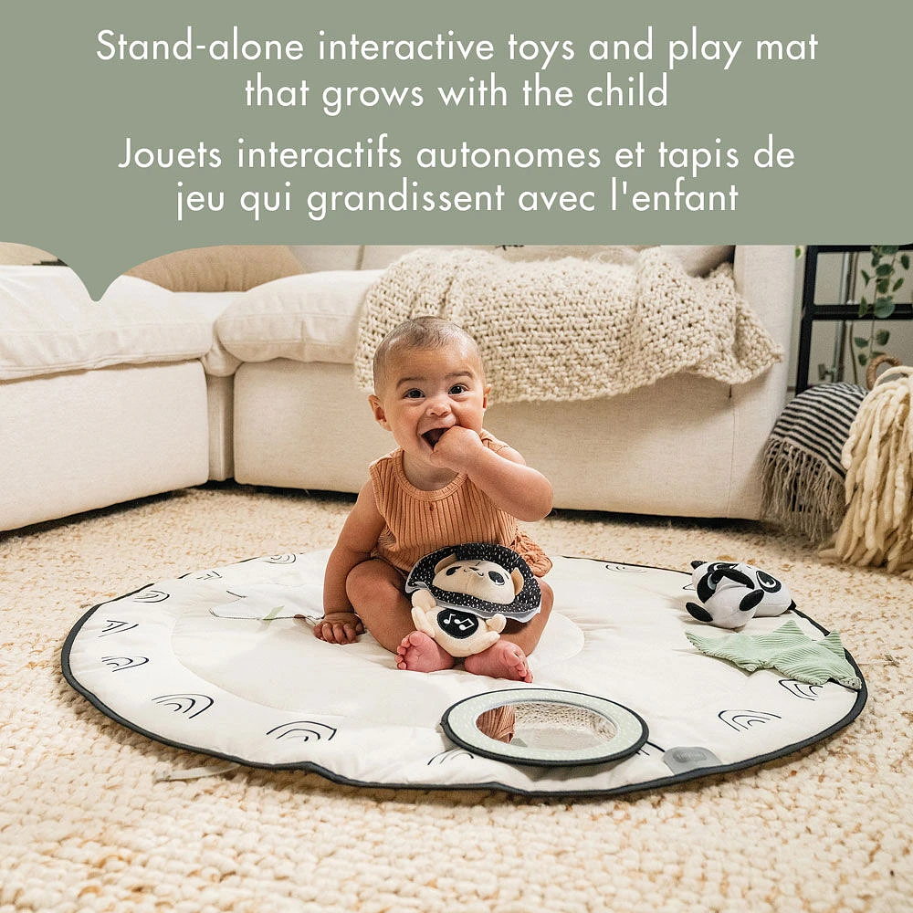 Tiny Love Developmental Luxe Activity Mat Gymini - Black & White Décor Collection