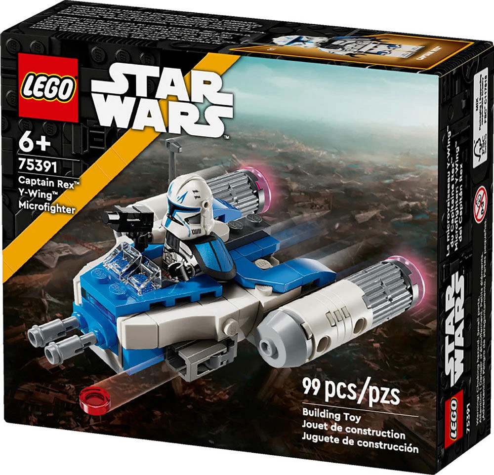 LEGO Star Wars Le microvaisseau Y-Wing du Capitaine Rex Ensemble 75391