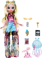 Monster High-Poupée Lagoona Blue-Poupée avec animal et accessoires