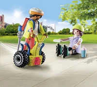 Playmobil - Starter Pack Secouriste avec gyropode