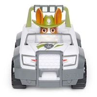 PAW Patrol, Tracker's Jungle Cruiser, Toy Truck with Collectible Action Figure, Sustainably Minded Kids Toys