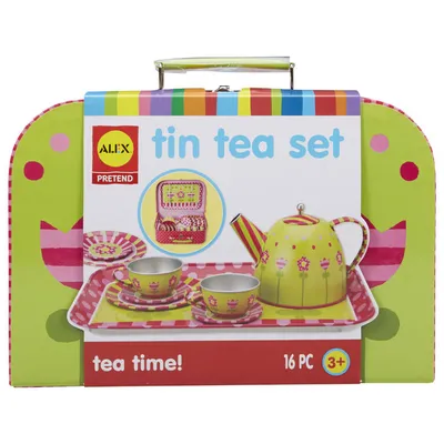 ALEX - Pretend Tin Tea Set
