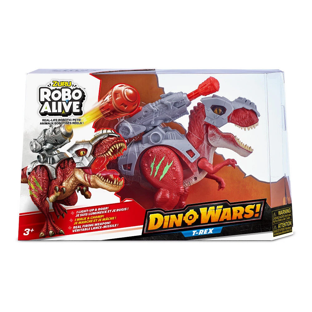 Tyrannosaurus jouet Robo Alive Dino Wars par ZURU