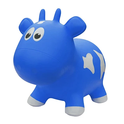 Farm Hopper Cow Blue