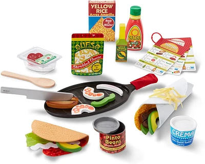 Melissa and Doug - Fill and Fold Taco and Tortilla Set