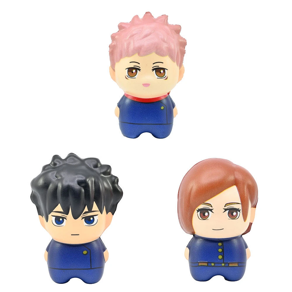 Figurines en mousse Jujutsu Kaisen de YuMe en sachet opaque