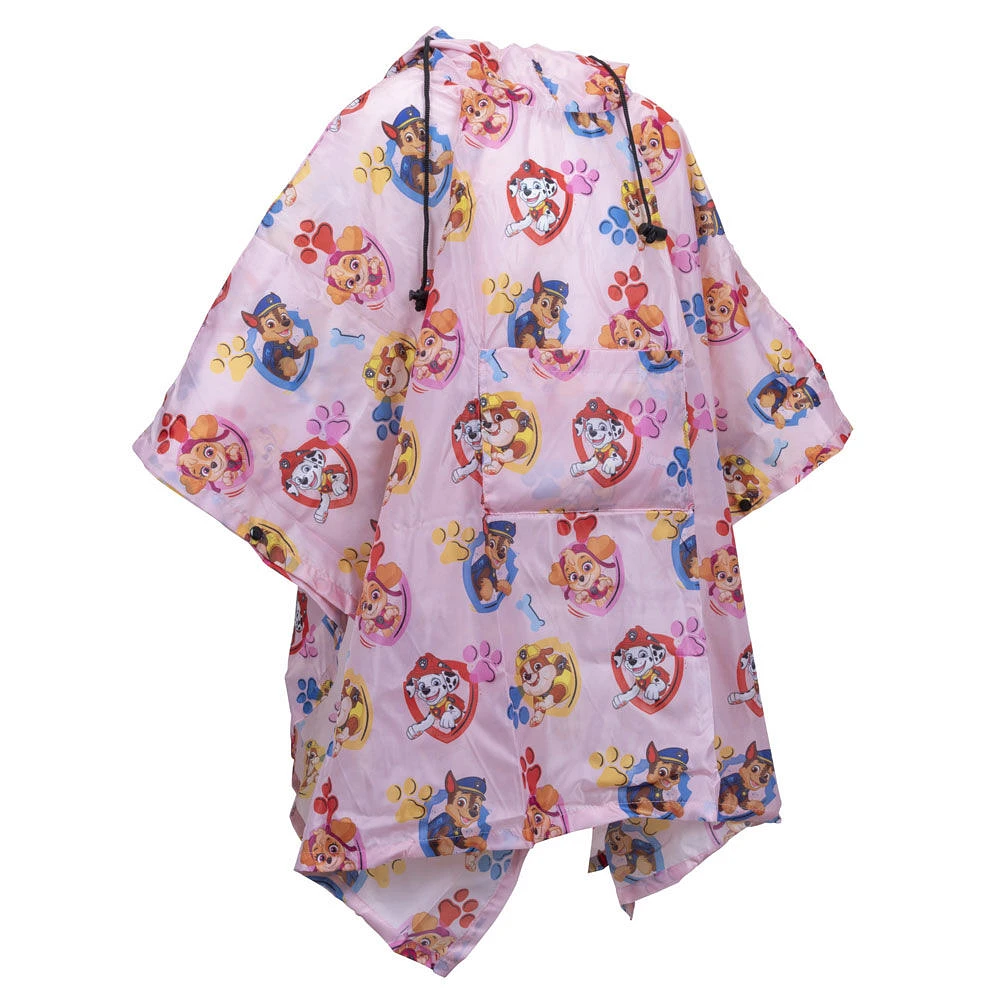 Paw Patrol Poncho Repliable Pour Enfant Pat’Patrouille Rose