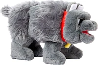Minecraft Dennis the Wolf Interactive Plush Toy with Sounds & Moving Mouth, Inspired by the Movie