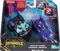 Fisher-Price - DC Batwheels - Coureurs lumineux - Bam et Buff, 1:55
