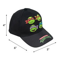 Teenage Mutant Ninja Turtles Hat Black Size 4-6X