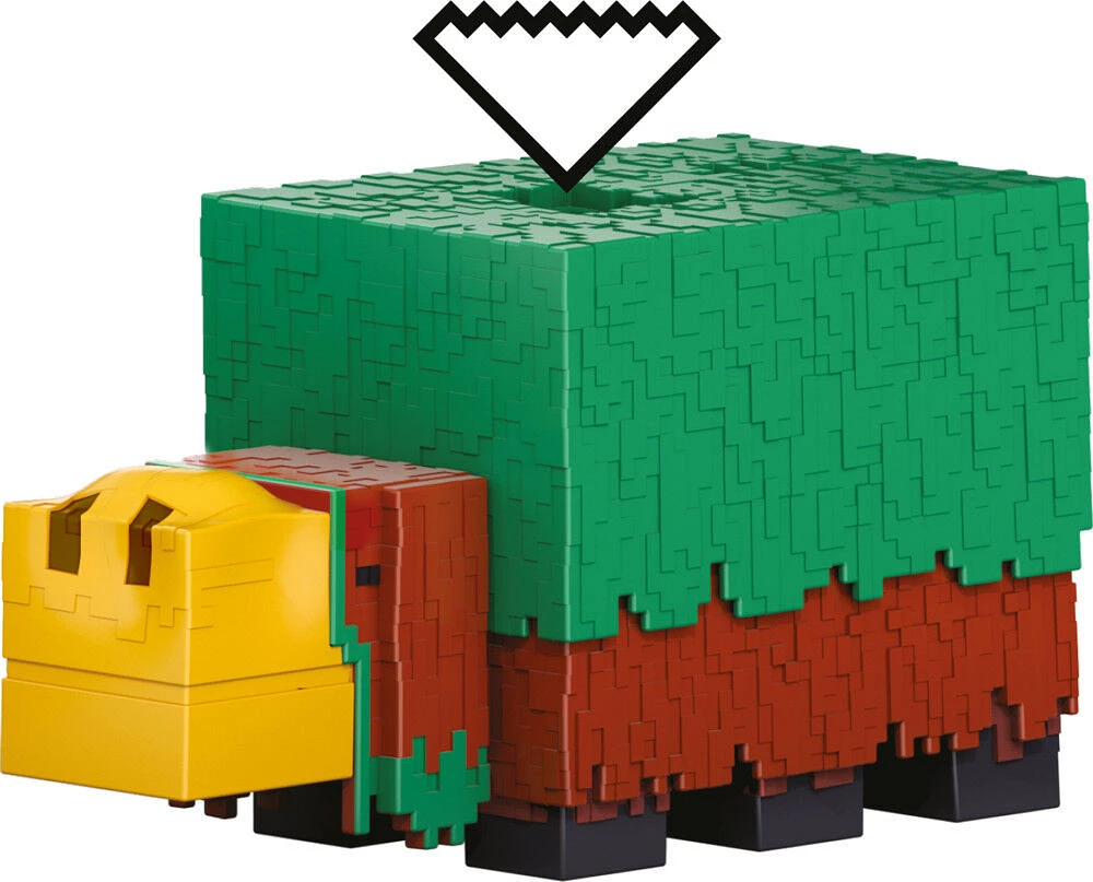 Minecraft-Renifleur Figurine articulée 8,25cm avec sons tirés du jeu