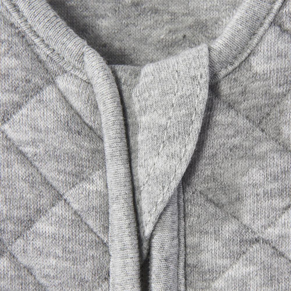 HALO SleepSack Easy Transition - Cotton - Gray  Medium 6-9 Months