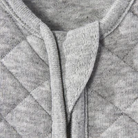HALO SleepSack Easy Transition - Cotton - Gray  Medium 6-9 Months