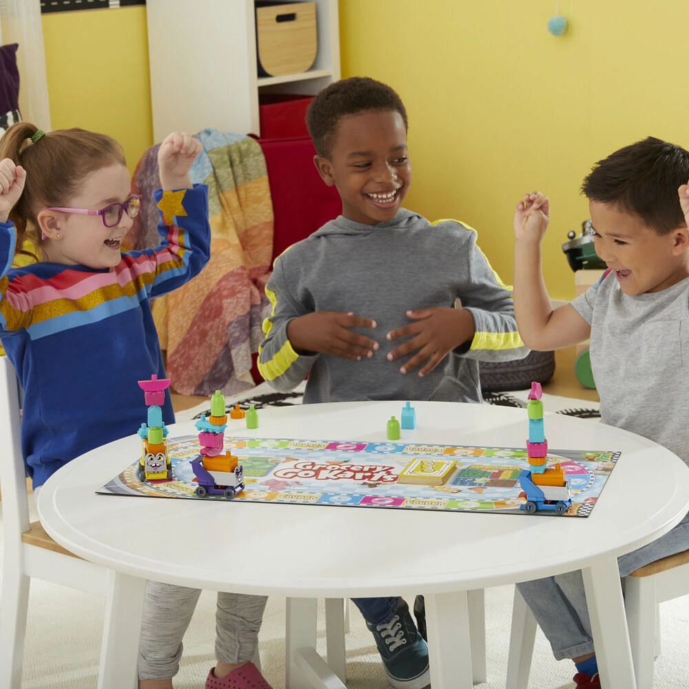 picerie en folie, jeu de plateau pour enfants et tout-petits, jeu d'assemblage avec mini articles