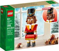 LEGO Nutcracker Figure Toy Building Set, Holiday Home Decor Piece, Christmas Gift for Kids, 40640