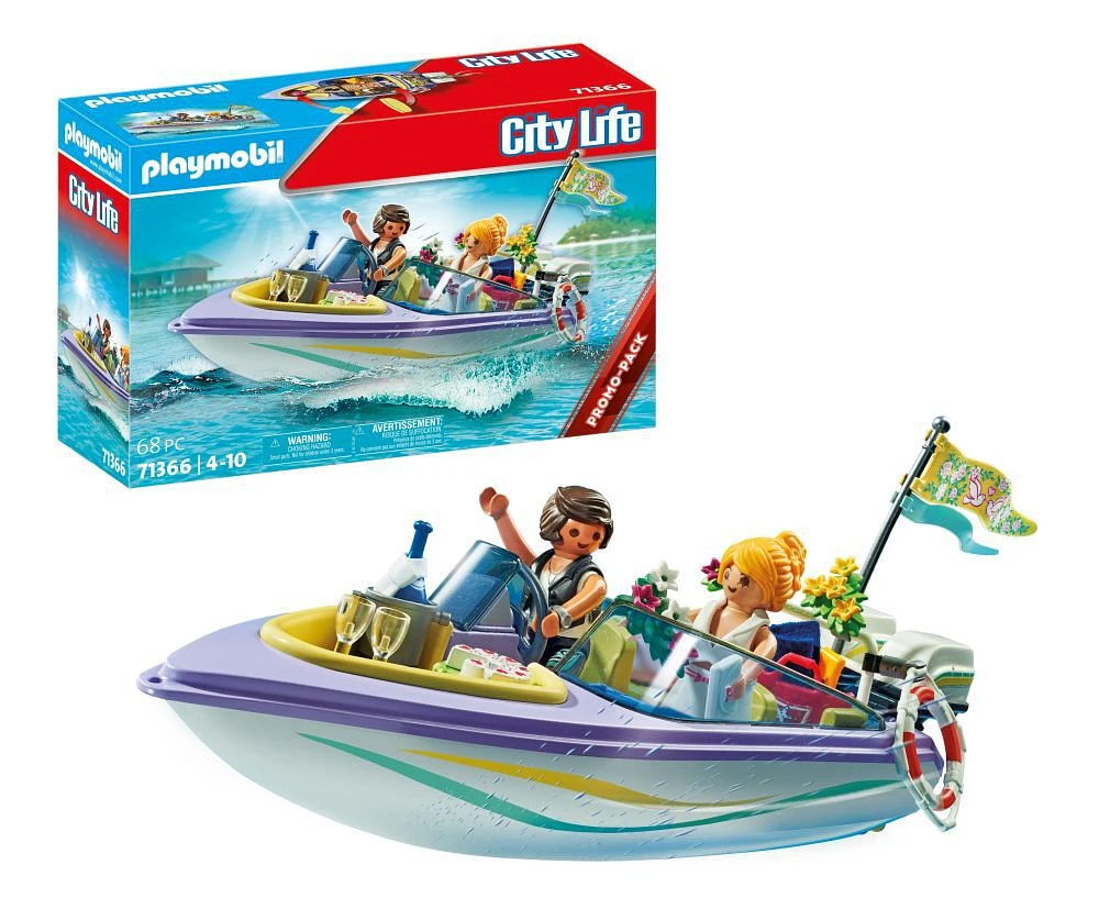 Playmobil - Mariés et bateau