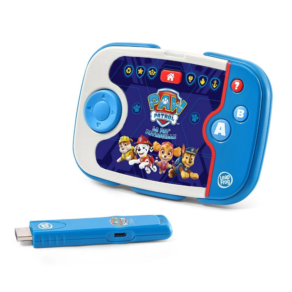 LeapFrog PAW Patrol: Pat' Patrouille: À la rescousse! - Console de jeu ludo-éducative - Édition française