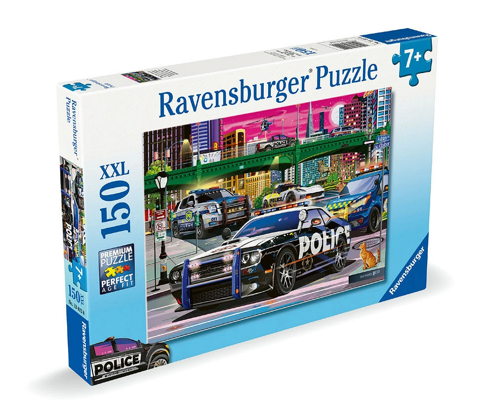 Ravensburger - Police On Patrol 150Pc XXL Puzzle