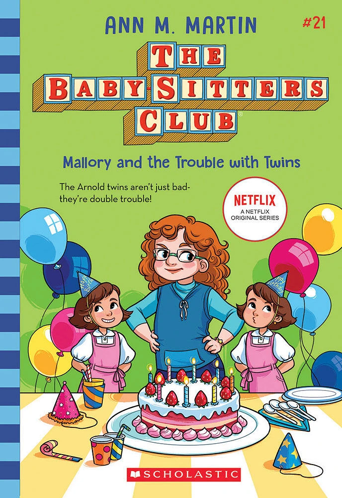 The Baby-Sitters Club #21: Mallory And The Trouble With Twins - Édition anglaise