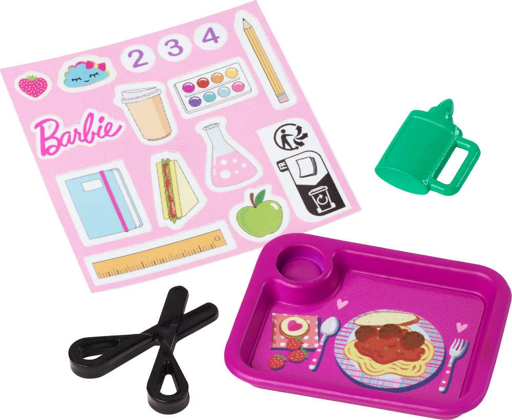 Barbie Poupée Enseignante, brunette, tout-petit et accessoires
