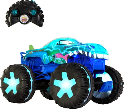 HOT WHEELS Monster Trucks 1:15 Scale HW MEGA-WREX ALIVE RC Vehicle