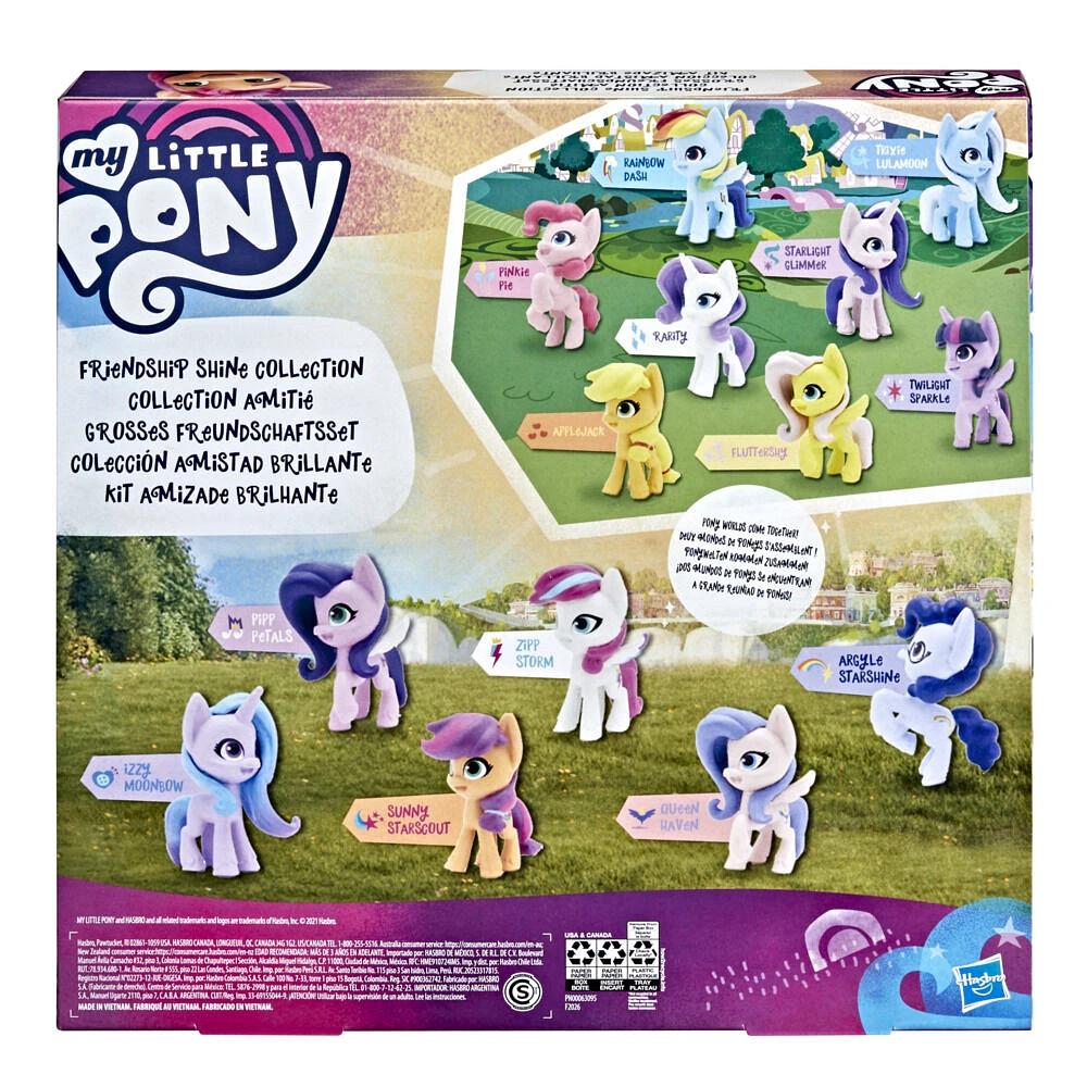 My Little Pony: A New Generation Collection Amitié, pack de 14 poneys