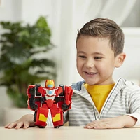 Playskool Heroes - Transformers Rescue Bots Academy Hot Shot Converting Toy Robot, 6-Inch Collectible Action Figure