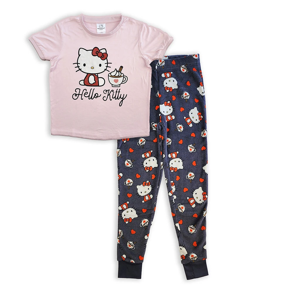 Hello Kitty 2 Piece Pajama Set