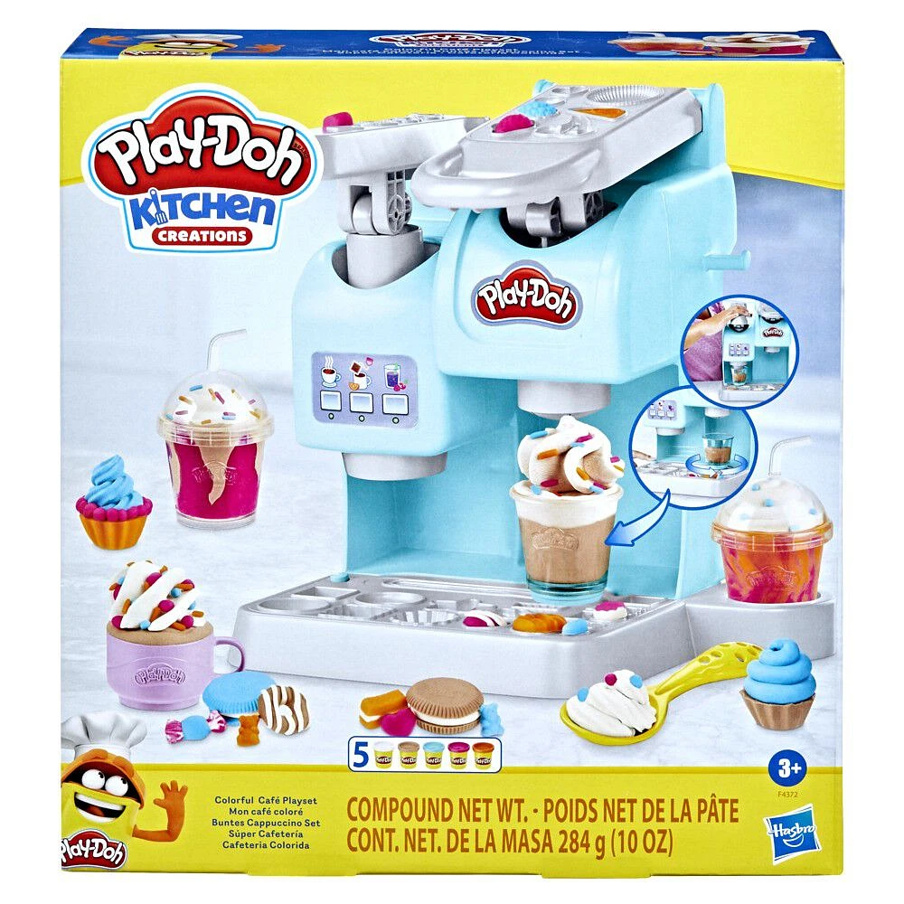 Play-Doh Kitchen Creations Colorful Cafe Playset