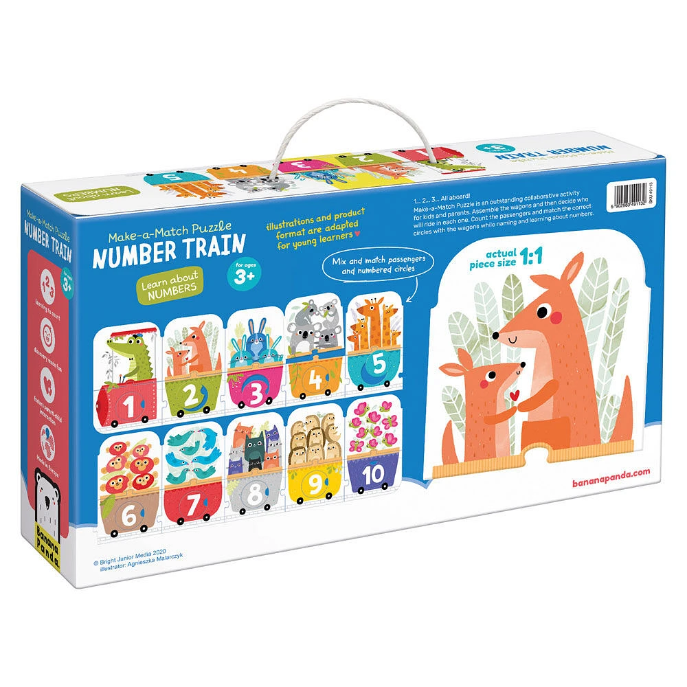 Make A Match Number Train