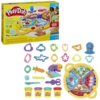 Play-Doh Tapis de voyage, coffret Découverte avec pâte à modeler