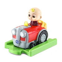 VTech CoComelon Go! Go! Smart Wheels JJ et le tracteur à chansons - Édition anglaise